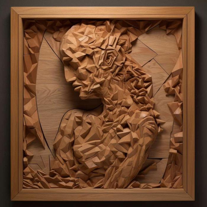 نموذج ثلاثي الأبعاد لآلة CNC 3D Art 